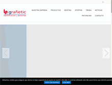 Tablet Screenshot of grafietic.com